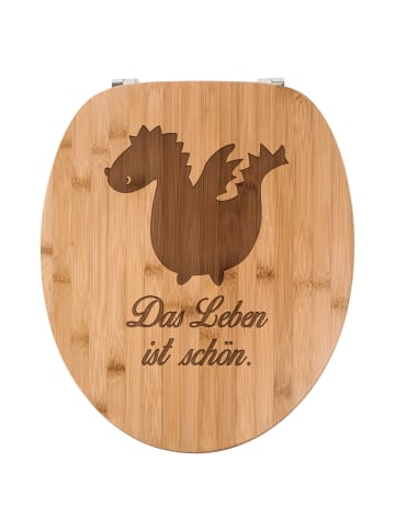 Mr. & Mrs. Panda Toilettendeckel Drache ohne Spruch in Transparent