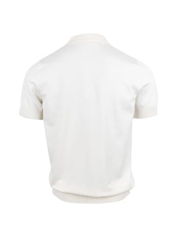 Roberto Geissini Luxury Strick Polo Offwhite
