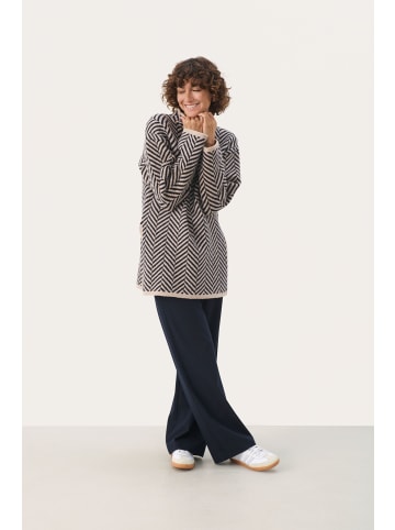PART TWO Strickpullover LeanaPW in French Oak Jacquard