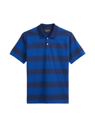 Marc O'Polo Poloshirt Jersey regular in multi/ venom blue