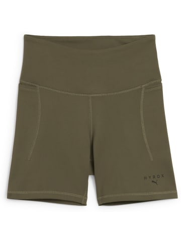Puma Leggings "W x Hyrox Cloudspun 3" Short Tight" in Grün