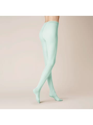 Kunert Feinstrumpfhose Velvet 40 semi-blickdicht matt-schimmernd in light-green