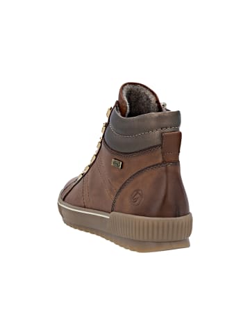 remonte Rock – Hohe Sneaker aus Leder Braun