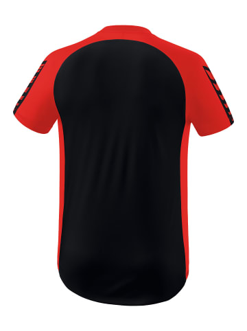 erima Erwachsene, Unisex Erwachsene Six Wings Trikot in schwarz/rot