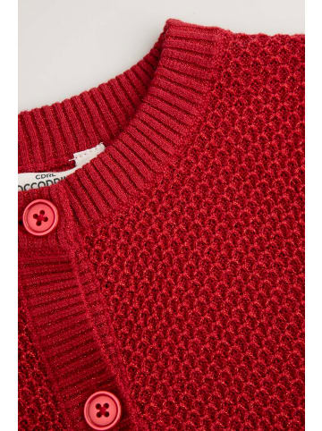 Coccodrillo Strickjacke in rot