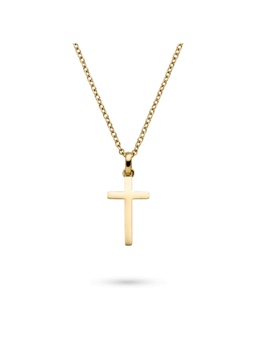 s.Oliver Kette Modern Cross in gold