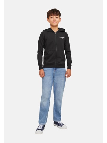 JACK & JONES Junior Sweatjacke 'Lakewood' in schwarz