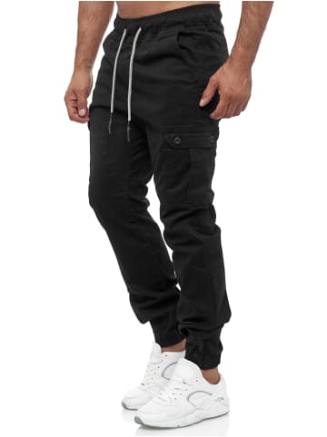 Tazzio Cargohose "16610" - Regular Fit - in Schwarz