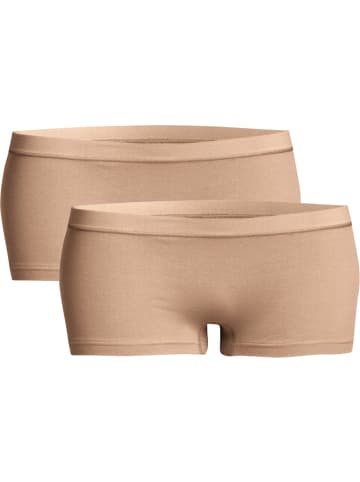 Con-ta Baumwolle, Feinripp Pants 2er-Pack in haut