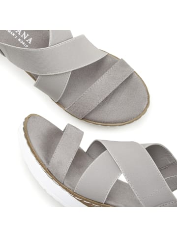 LASCANA Sandalette in grau