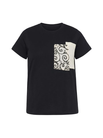 Ulla Popken Shirt in schwarz