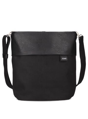 Zwei Olli OT12 - Schultertasche 32 cm in schwarz