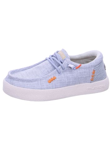Fusion Leinenschuh  in Blau