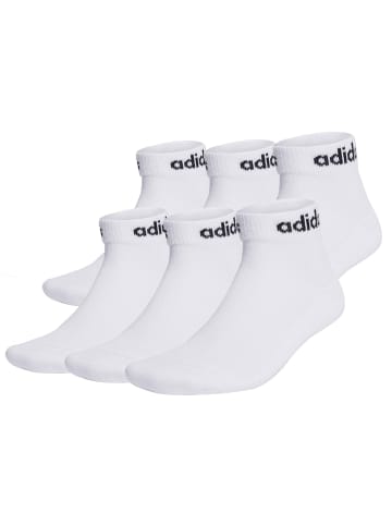 adidas Socken 6er Pack in Weiß