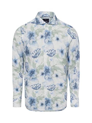 JOOP! Hemd mit Leinen-Anteil Pai-W in hellblau mehrfarbig