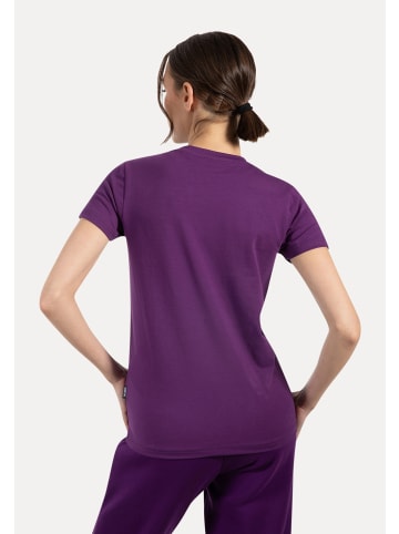 SMILODOX T-Shirt Laurena in Lila