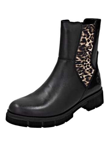 remonte Stiefelette in Schwarz Kombi