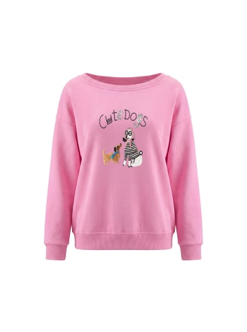 myMo Women Sweatshirt in Pink