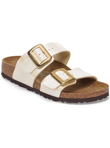 Birkenstock Pantoletten Sydney in Graceful Pearl White