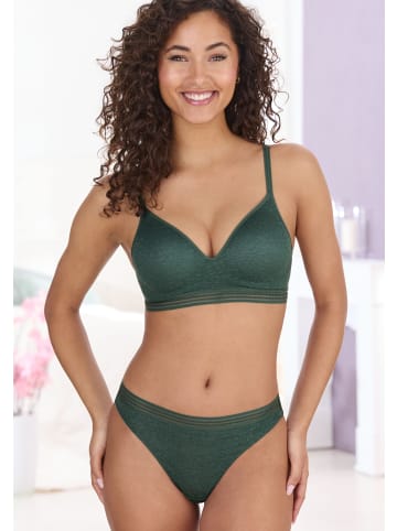LASCANA Bralette-BH in tannengrün