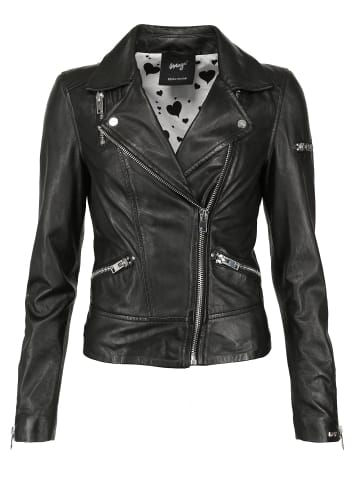 Maze Lederjacke 42020126B in schwarz