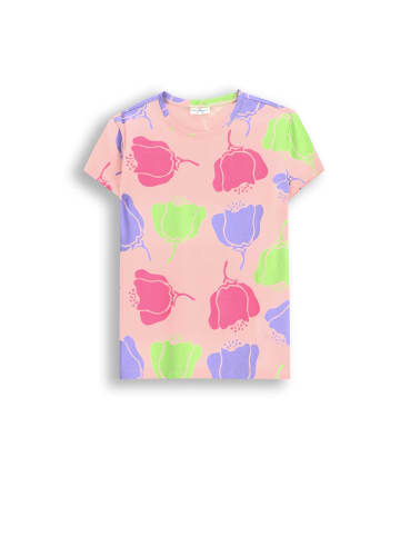 Coccodrillo T-Shirt mit kurzen Ärmeln in bunt