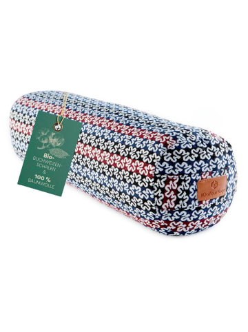 DoYourFitness Yoga-Bolster Tarik gefüllt Buchweizen rund Style 17 Bunt