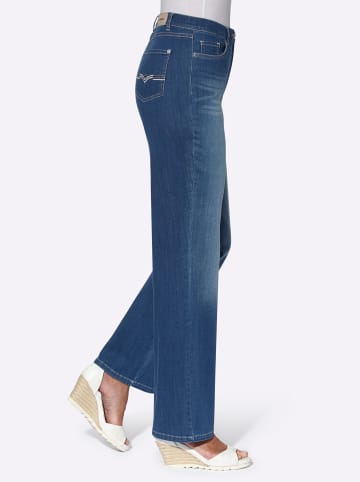 Cosma Gerade Jeans in blue-stone-washed