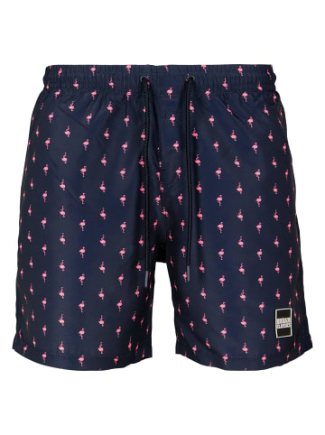 Urban Classics Badeshorts in flamingo