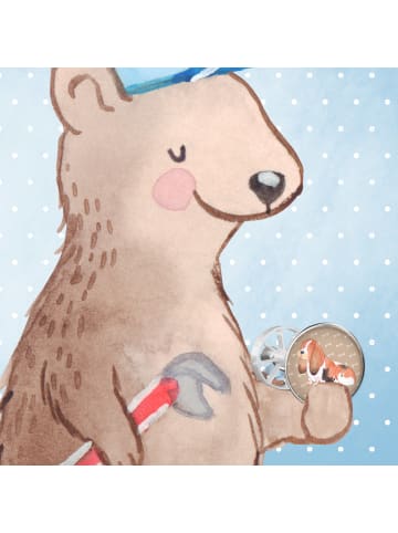 Mr. & Mrs. Panda Waschbecken Verschluss Hund Basset Hound ohne S... in Hundeglück