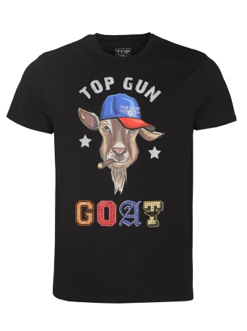 TOP GUN T-Shirt TG22030 in black