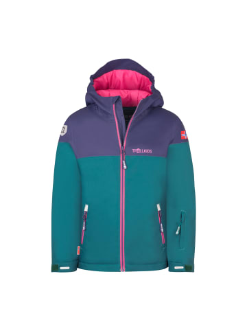 Trollkids Ski-/Snowboardjacke Hallingdal in midnight petrol