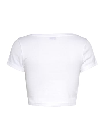 FLASHLIGHTS Kurzarmshirt in schwarz, weiß