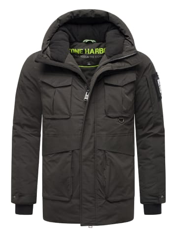 STONE HARBOUR Winterjacke Edriik XX in Black