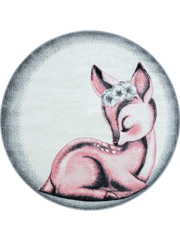 KADIMA DESIGN Kinderteppich Waschbar Reh COGNE Strapazierfähig OEKO-TEX Kinderzimmer