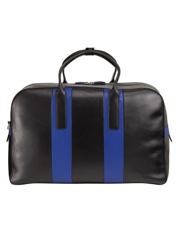 DuDu Weekender Reisetasche Leder 49 cm black