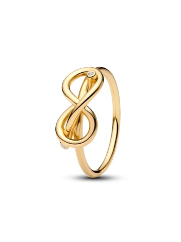 Pandora 14k gelbvergoldete Metalllegierung Damenring Gr. 52