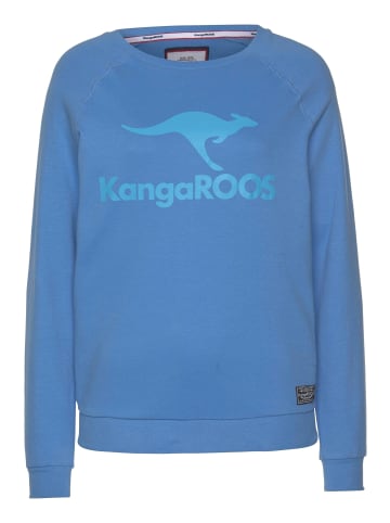 Kangaroos Sweatshirt in blau