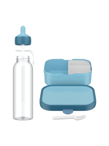 Mepal 2er Set Lunchset Campus in Cool Blue