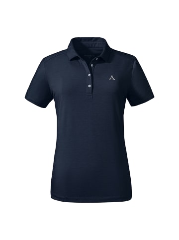 Schöffel CIRC Polo Shirt Tauron in Dunkelblau