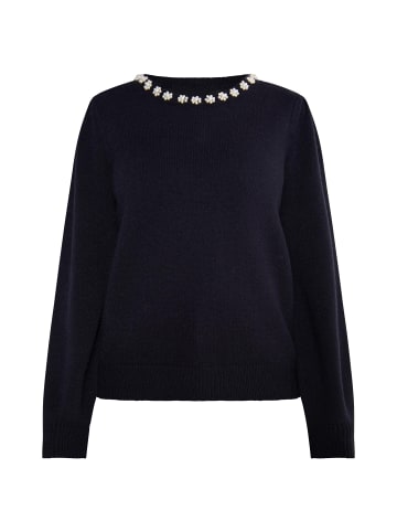 Albee Women Pullover Mit Perlen in Schwarz