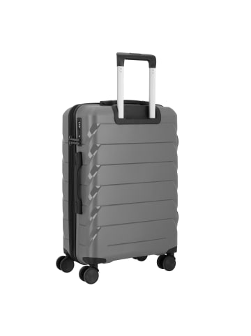 D&N Travel Line 4100 4 Rollen Trolley M 64 cm in grey