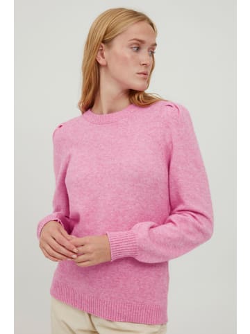 b.young Rundhalspullover BYMILO PUFF JUMPER -20811011  Feinstrickpullover mit Rundhalsausschnitt in Lila