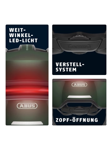 ABUS Kleinkinder- und Kinderhelm HUD-Y in moss green