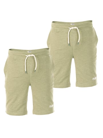 riverso  Short RIVMike 2er Pack regular/straight in Grün