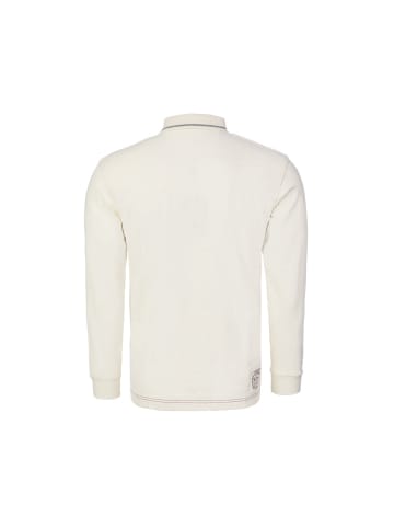 La Martina Poloshirt MBP301 in creme