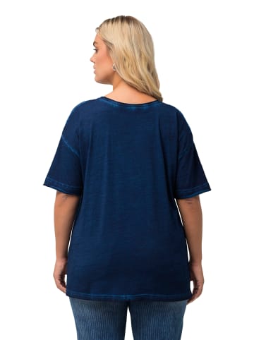 Ulla Popken Shirt in dunkelblau