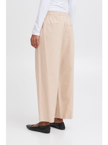 ICHI Casual Hose IHUNICA Loose fit in Oxford Tan