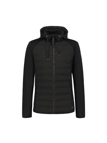 Icepeak Steppjacke Arzberg mit Kapuze in Schwarz