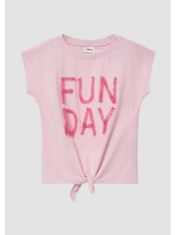 s.Oliver T-Shirt in 4140_zartrosa